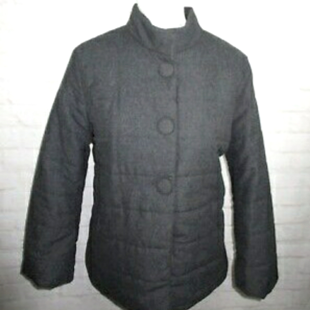 J. Jill Snap Button Quilted Jacket, Small